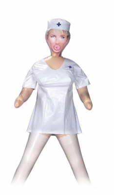 Papusa gonflabila Naomi Asistenta de Noapte